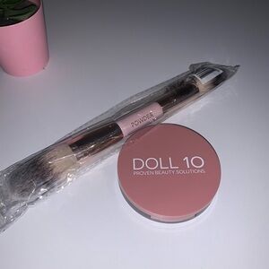 DOLL 10 Filtered Finishing Powder & Brush - Shade 1